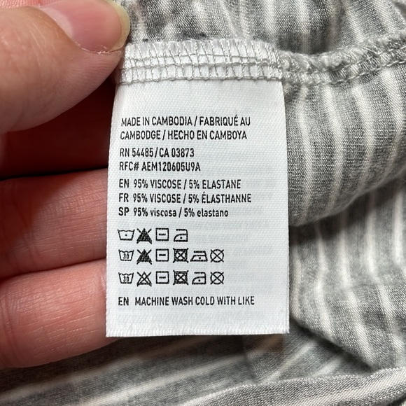 American Eagle Soft & Sexy Striped Tee - Picture 6 of 6